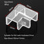 4pcs 5/6/8/10/12/15mm Transparent Anti-collision Fish Tank Corner Protector Adhesive Free Protective Cover Aquarium Accessories