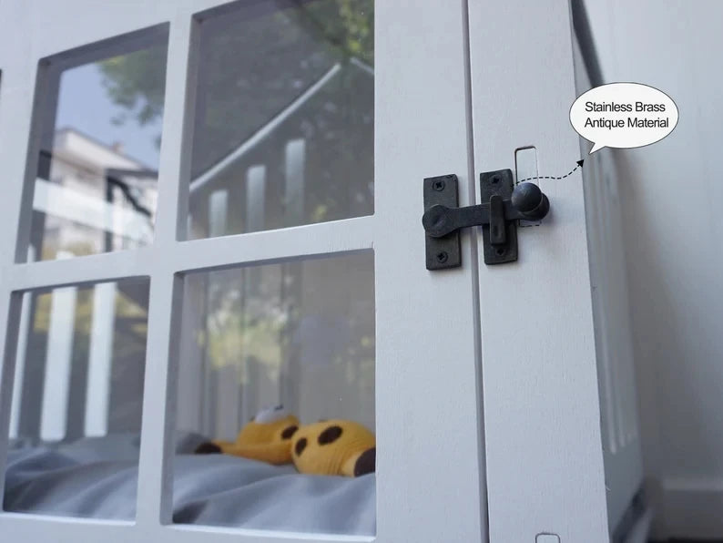 Modern Dog Pet Furniture Wood Crate Pet House Furniture Indoor Dog House Wooden Dog House Crate Pet Fence
