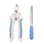 Pet Nail Clippers with Sickle Large Dog Nail Clippers Nail Clippers Multifunctional Teddy Cat Stainless Steel Grooming Scissors