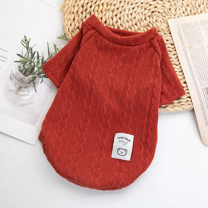 Winter Dog Sweaters For Small Dogs Sweater For Cat Chihuahua Clothing Bulldog French Sweater Pet Puppy Clothing York Cat Jumper