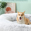 Large Kennel Pet Pad Human Dog Bed Winter Warm Pet Supplies Removable and Washable Sofa Lazy Can Sleep and Lie Down