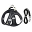 Cat Harness Leash Set Adjustable Dog Cat Collar for French Bulldog Harness Vest Puppy Chihuahua Pet Outdoor Walking Lead Leash