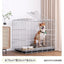 Dog Cage Large Dog Small to Medium Dog Golden Retriever Labrador Corgi Side Ranch with Toilet Separation Indoor Household Nest