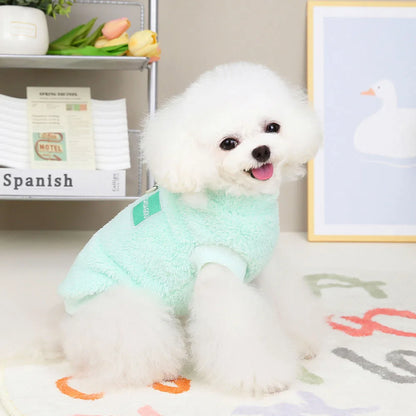 Pet Dog Sweater Fleece Winter Warm Soft Dog Clothes Comfort Puppy Clothing For Small Dogs Chihuahua Cat Hoodie Pet Accessories