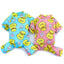 Dog Jumpsuit Puppy Dog Onesies Clothes Cat Dog Soft Pajamas Cute Duck Printed Pet Shirt Bodysuits for Teddy Pomeranian Apparel