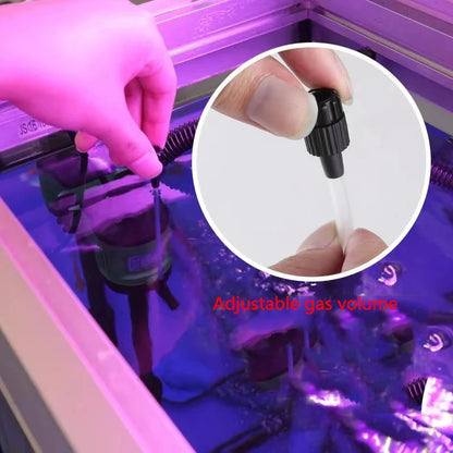 6W 3in1Fish Tank Water Pump Aquarium Filter 220V-240V Submersible Pump For Water Cycle and Pumping of the Fish Tank Rain Spray