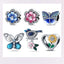 Fit Pandora 925 Original Bracelet 925 Silver Plate Flower Bird Series Charms Beads For Women Fashion DIY Jewelry Gifts Making