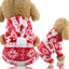 Pet Dog Soft Warm Jumpsuits Clothing for Dogs Pajamas Fleece Small Puppy Coat Pet Outfits Hoodie Clothing Cats Clothes Christmas