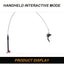 Cat Toys Simulation Bird interactive Sucker Feather Bird with Bell Cat Stick Toy for Kitten Playing Teaser Wand Toy Cat Supplies