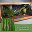 Reptile Cork Terrarium Background Lizard Habitat Decorations Bark Backdrop Reptile Habitat Decor With Artificial Moss for Gecko