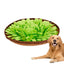 Pet Dog Sniffing Mat Anti-Slip Pet Foraging Mat Interactive Sniff Mat Flower-Shaped Feeding Puzzle Toy Sniffing Interactive