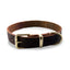 Adjustable Real Leather Dog Collar for Small Medium Large Dogs Genuine Leather Dog Collar with Strong Alloy Buckle Pet Supplies