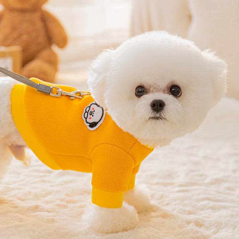 Dog Hoodies for Small Dogs Cute Cotton Fleece Dog Coat Winter Dog Clothes Chihuahua Yorkie French Bulldog Pet Jacket Cat Costume