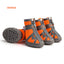 4pcs Waterproof Dog Shoes Anti-slip Rain Boots Footwear Protector Breathable Reflective Booties for Small Dogs Pet Puppy Socks