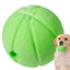 Pet Toys Dog Chew Toys Tooth Cleaning Treat Squeaky Ball Extra-tough Interactive Ball Puppy Food Leaking Pet Sound Ball Toy