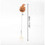 UXCELL 1 Pc Fashion Funny Cat Playing Rod Portable Spider Moon Halloween Toys Cat Playing Rod for Indoor