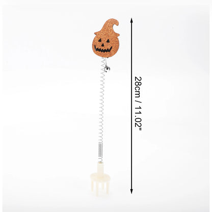 UXCELL 1 Pc Fashion Funny Cat Playing Rod Portable Spider Moon Halloween Toys Cat Playing Rod for Indoor