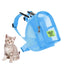 Dog Backpack Mesh Dog Harness Backpack With Adjustable Pet Harness Vest No Pull Dog Saddle Bag Cute Doggie Backpack Carrier Fit