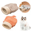Cozy Plush Cat Bed Winter Warm Sleeping Bag for Cats Small Dogs Soft and Comfortable Kitten Tunnel Nest with Cat Accessorie Z4X0
