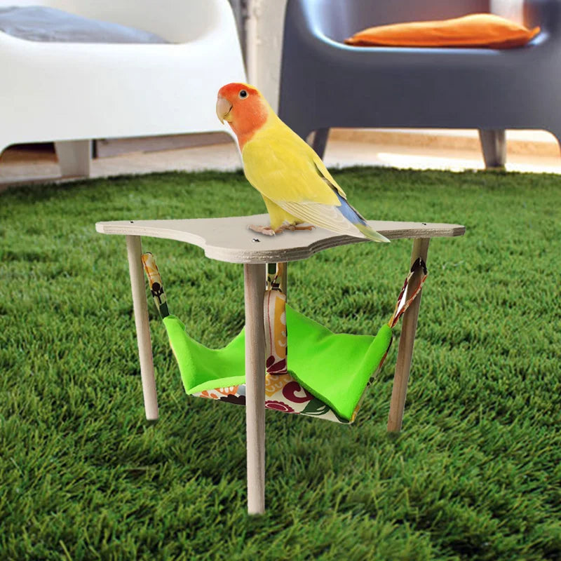 Parrot Hammock Relaxing Parrot House Parrot Nest Parakeet Cage Accessories Pet Bird Tent Toy For Small Pets Bird Toys For Conure