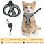 Cat Harness and Leash for Walking Escape Proof, Adjustable Kitten Vest Harness Reflective Soft Mesh Puppy Harness for Outdoor, C