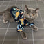 Summer Dog Shirt Hawaiian Beach Pet Clothing Coconut Tree Flower Print Puppy T-Shirt for Small Dogs Cats Vest Camp Shirt for Pug