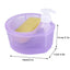 Kitchen Integrated Dishwashing Liquid Dish Towel Storage Press Box Soap Box Dishwashing Pot Soap Dispenser Storage Neat