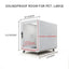 Atmosphere Light Plush Portable Disassembled Modular Indoor Dog Other Pet Cages & Houses Product cat Silent Cabinets