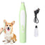 Paw Trimmer For Dogs Dog Paw Pad Trimmer With Led Auxiliary Lighting Noise-Free Led Auxiliary Lighting Paw Pad Trimmer For Cats
