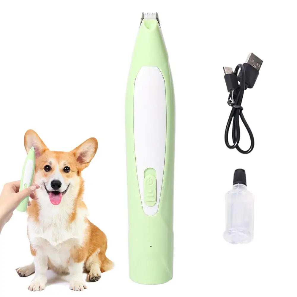 Paw Trimmer For Dogs Dog Paw Pad Trimmer With Led Auxiliary Lighting Noise-Free Led Auxiliary Lighting Paw Pad Trimmer For Cats
