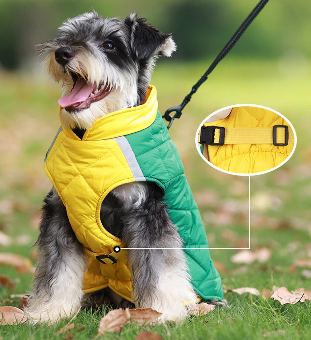 Winter French Bulldog Pet Coat Jacket for Medium Large Dogs Warm Thicken Big Dog Clothes Husky Samoyed Shiba Inu mascotas perros