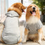 New Designer Warm Plaid Winter Big Dog Coats Detachable Hat Outfit Soft Hoodies Hat for Dog Cat Two Color Cloth For Small Dog