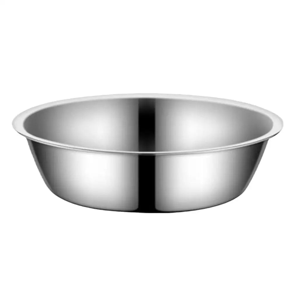 Stainless Steel Pet Bowl, Dog And Cat Food Bowl, Thickened Non-slip Bowl, Anti-fall, Not Easy To Deform, Easy To Clean 1pcs