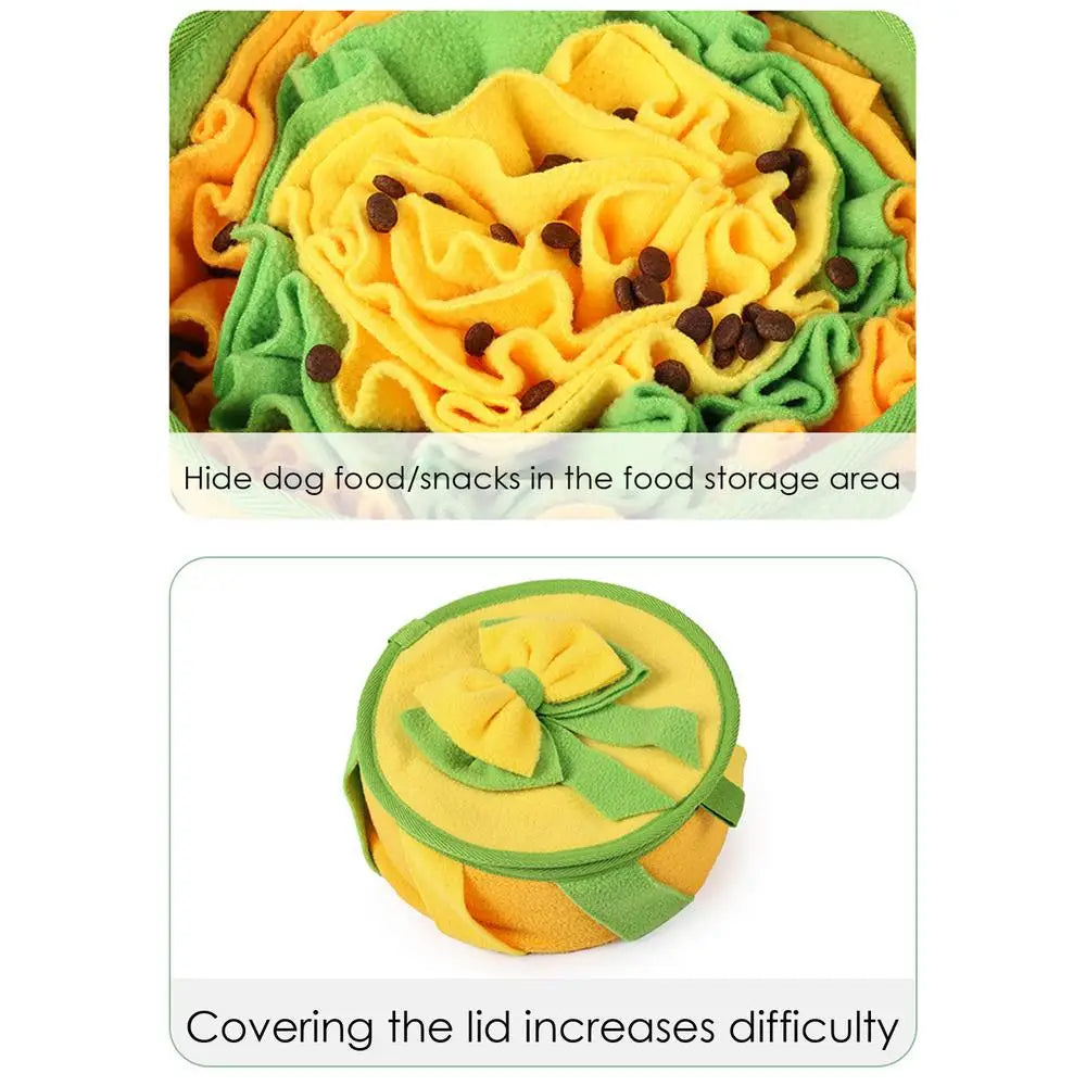 Multi-Functional Sniff Mat for Dog Dog Feeding Mat Dog Activity Sniffing Mat Dog Treat Blanket Boredom Buster for Dogs Dispenser