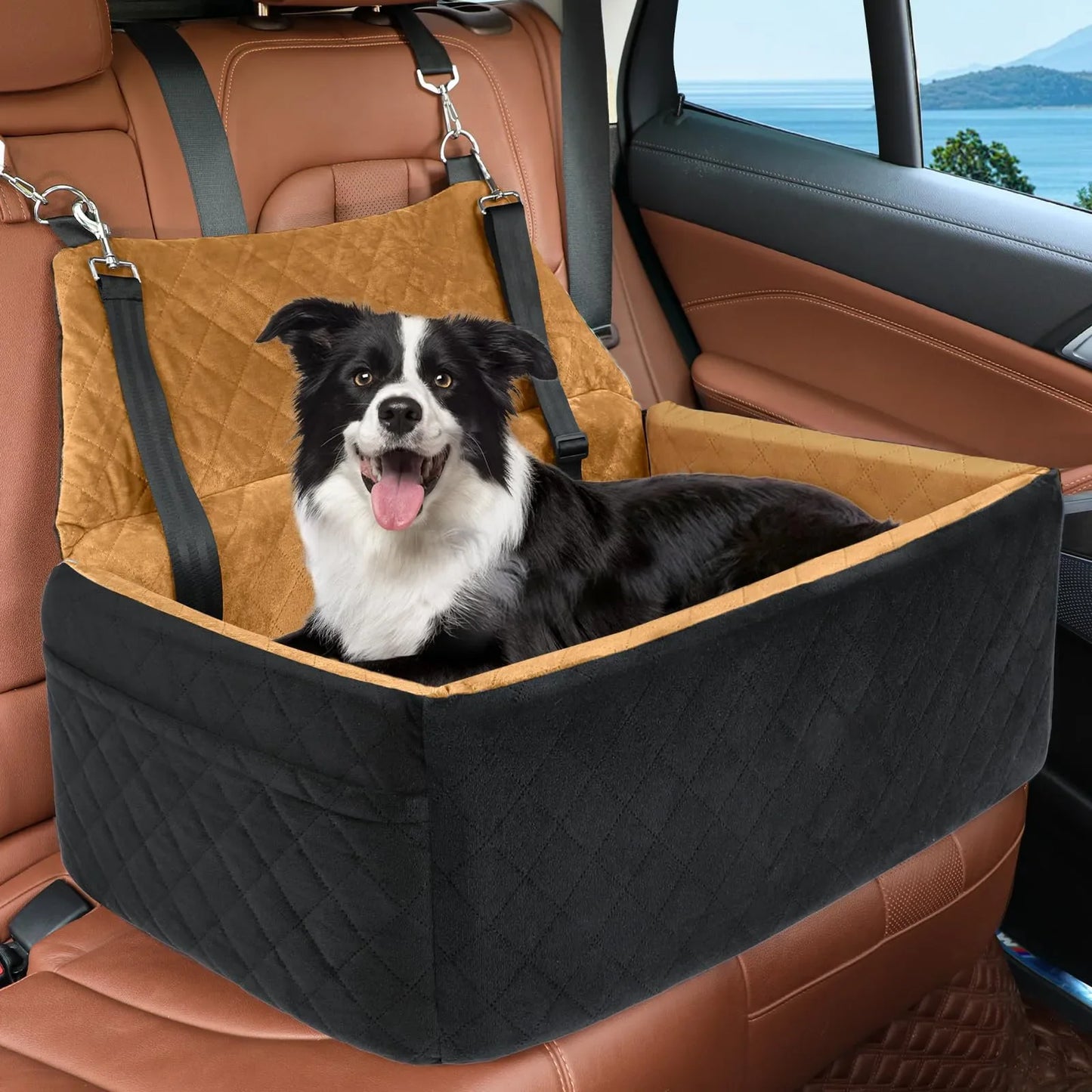 Amazon hot-selling car kennel removable and washable kennel car travel kennel removable and washable car pet pad