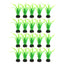 UXCELL 10/20 Pcs Aquarium Artificial Plastic Plants Water Weeds Ornament Fish Tank Plant Flower Grass Decoration Accessories