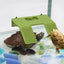 Turtle Basking Ladder Turtle Habitat Turtle Climbing Ramp Turtle Dock Floating for Reptile Terrarium Aquarium Accessory