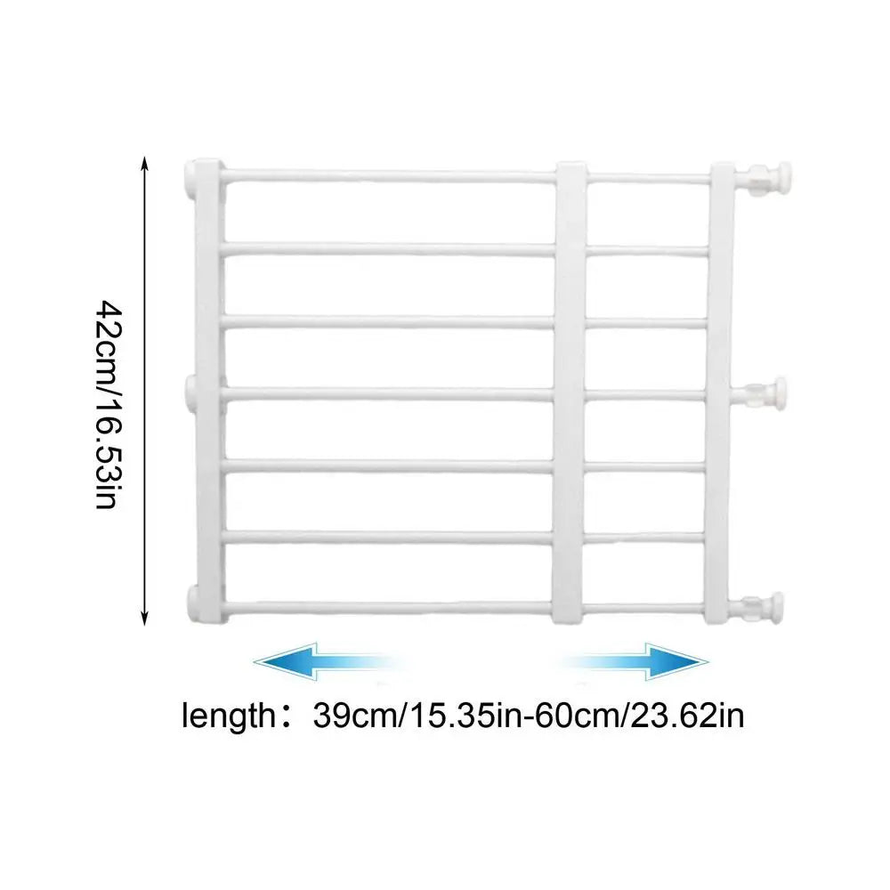 Pet Fence Portable Retractable Pet Dog Gate Easy Installation Cat And Dog Fence Indoor Fence for doorways Stairs Hallways