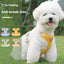 New breathable pet chest harness vest style reflective dog leash pet leash