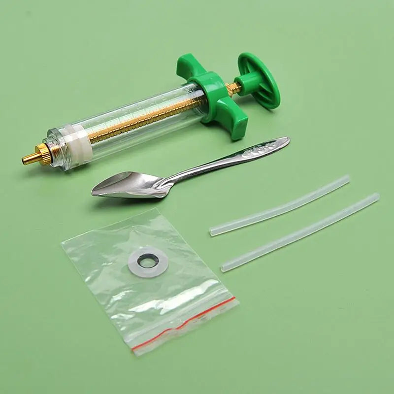 Food Feeder Baby Birds Feeding Injector Kit With Soft Hose And Spoons Lightweight Bird Feeding Supplies For Parrots Pigeons
