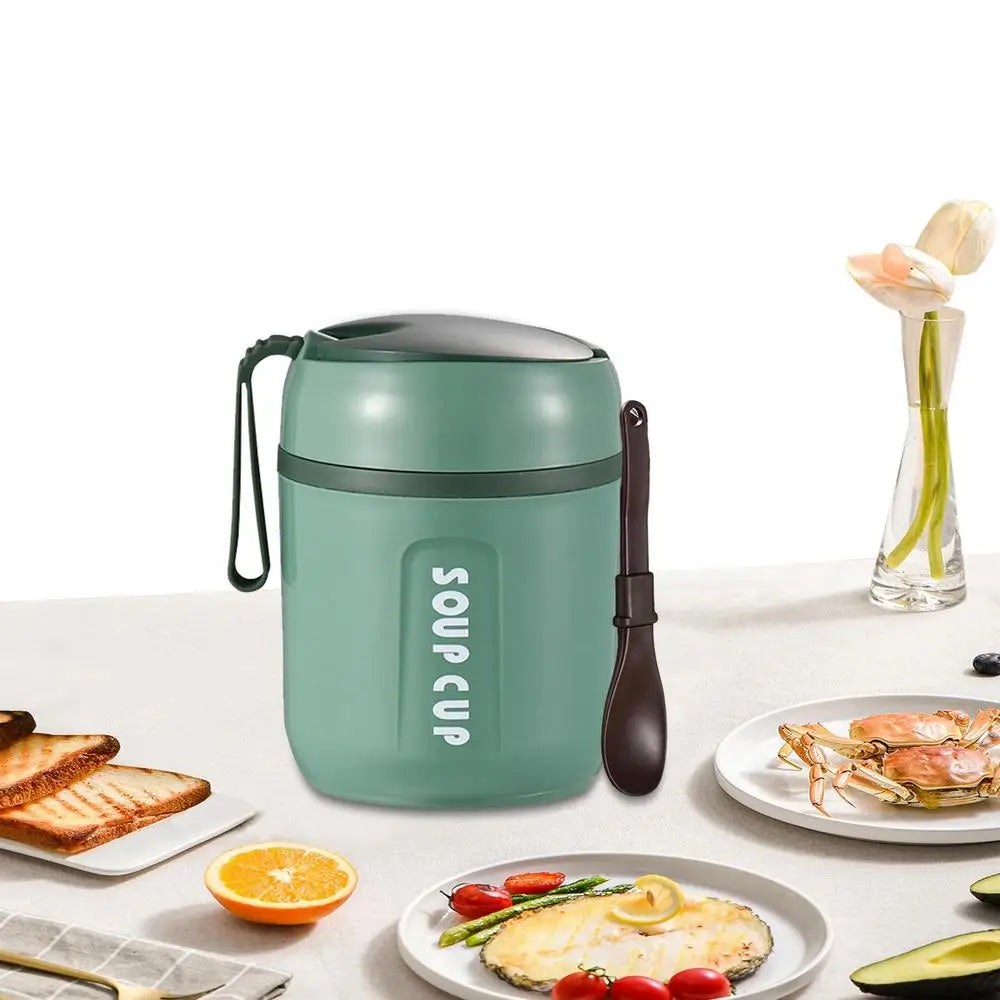 Thermal Containers For Hot Food Stainless Steel Insulated Food Container Reusable Lunch Box Container Large Insulated Snack