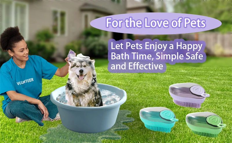 Multifunctional Pet Hair Comb for Dogs Cats Animals Massage Cat Dog Bathing Brush Maltese mascotas Grooming Accessories Supplies