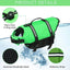 Dog Life Jacket with Reflective Stripe Adjustable High Flotation Dog Life Vest Ripstop Dog Lifesaver Pet Life Preserver Swimsuit