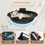Cat Hammock Wall Mounted Hanging Bed Foldable Design Mesh or Velvet for Kitten Playing and Sleeping Available In All Seasons