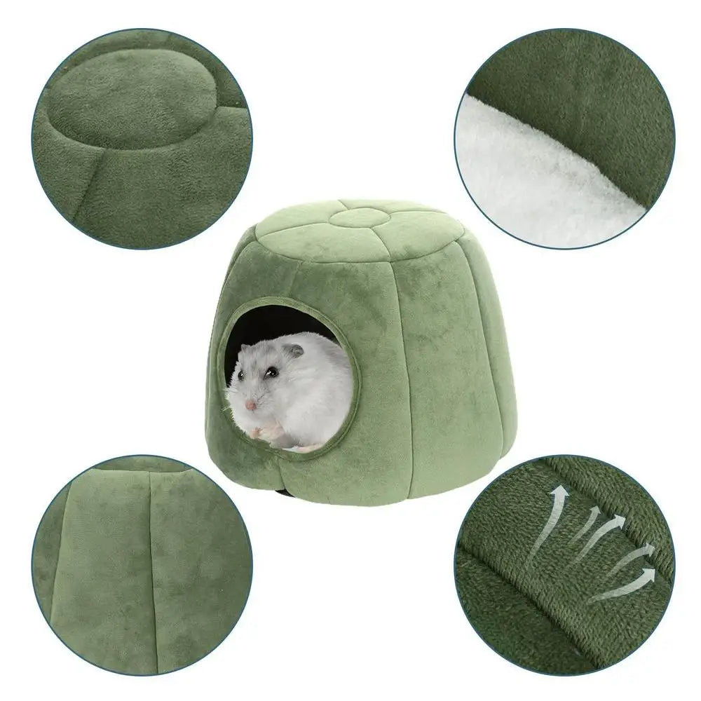 Covered Cat Bed Semi-Closed Pet Tent House Small Dog Puppy Sleeping Beds With Removable Washable Pillow Cushion Pad