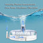 Round Aquarium Fish Tank Filter Transparent Biochemical Sponge Filter Aquarium Water biological Filter Submersible Water Pump