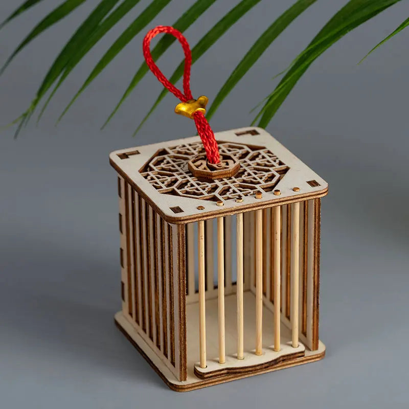 Bamboo Cage Exquisite Bamboo Live Insect Bamboo Woven Cage, Cricket, Cricket, Grasshopper, Cicada Box, Insect Feeding Box