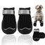 UXCELL 4pcs Fashion Dog Shoes Breathable Dog Boots Paw Protectors Summer Casual Silod Pet Shoes Outdoor Walking Sportwear