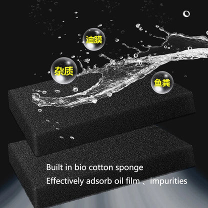 5W Aquarium Surface Oil Skimmer Filter Mute Auto Oil Film Processor Remove Tool for Aquarium Fish Tank Water Filtration 220-240V
