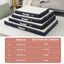 Big Pet Bed Plush Memory Foam Dog Bed for Large Dog Removable Washable Dog Mattress Pet Mat Nonslip Egg Kennel Pad Cat Sofa